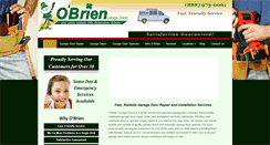 Desktop Screenshot of obriendoor.com